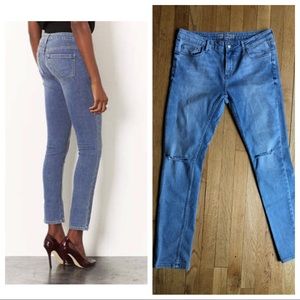 TOPSHOP Moto Baxter Ripped Knee Jeans - 30